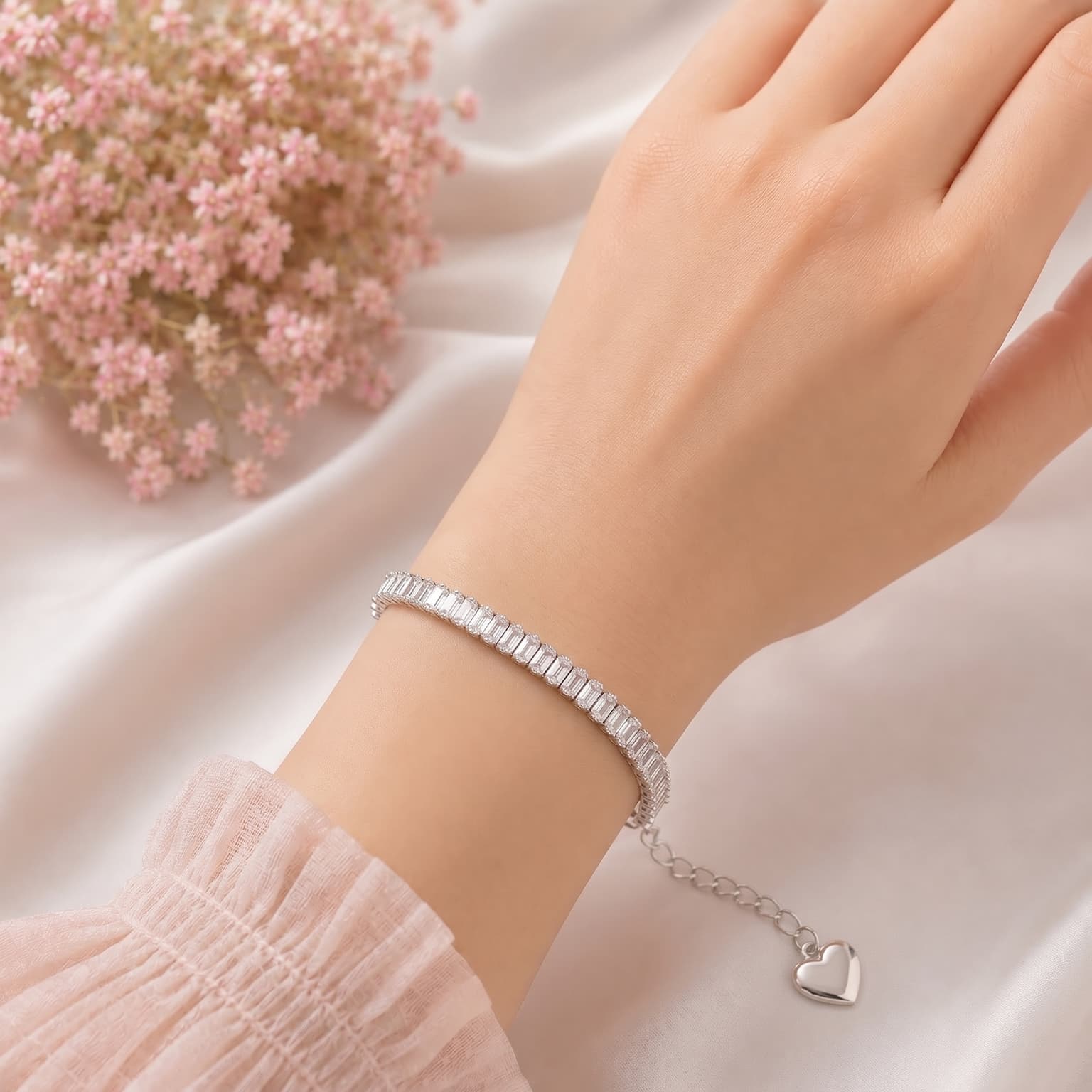 Baguette Line Bracelet 4