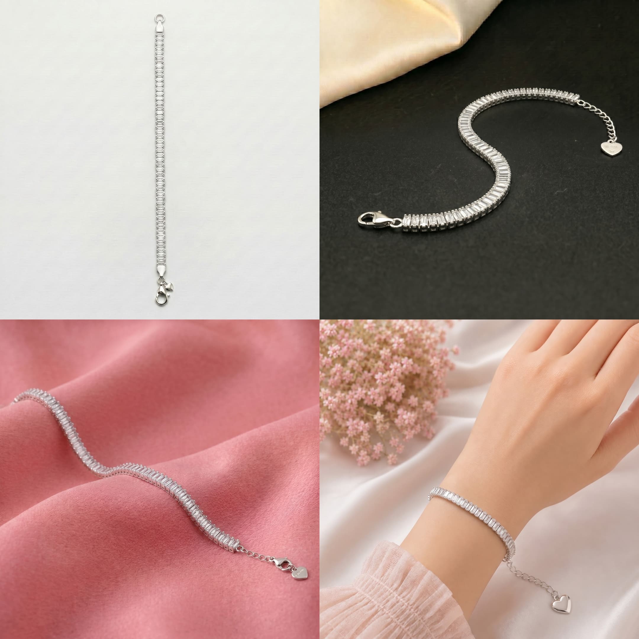 Baguette Line Bracelet 5