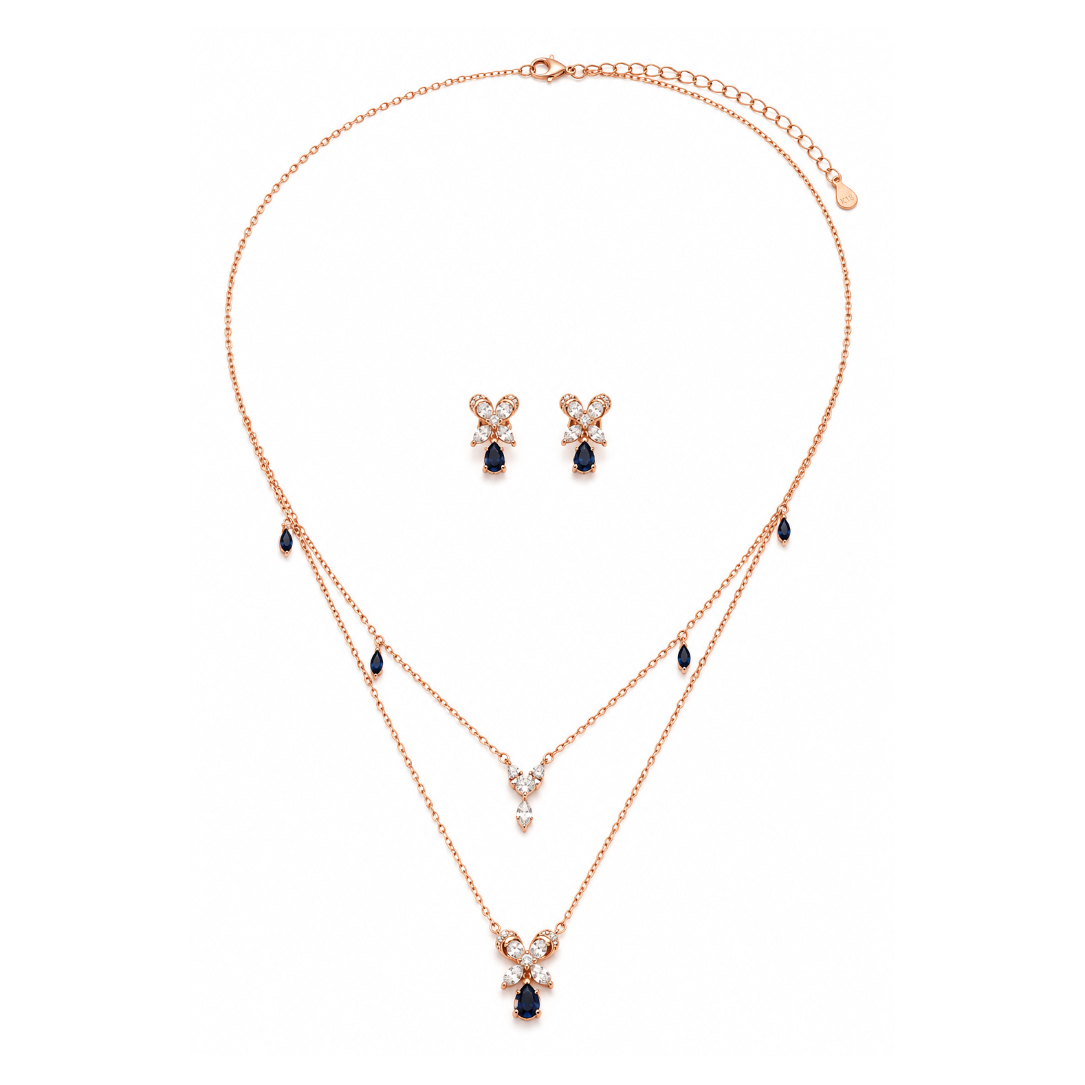 butterfly-sapphire-double-chain-rose-colour