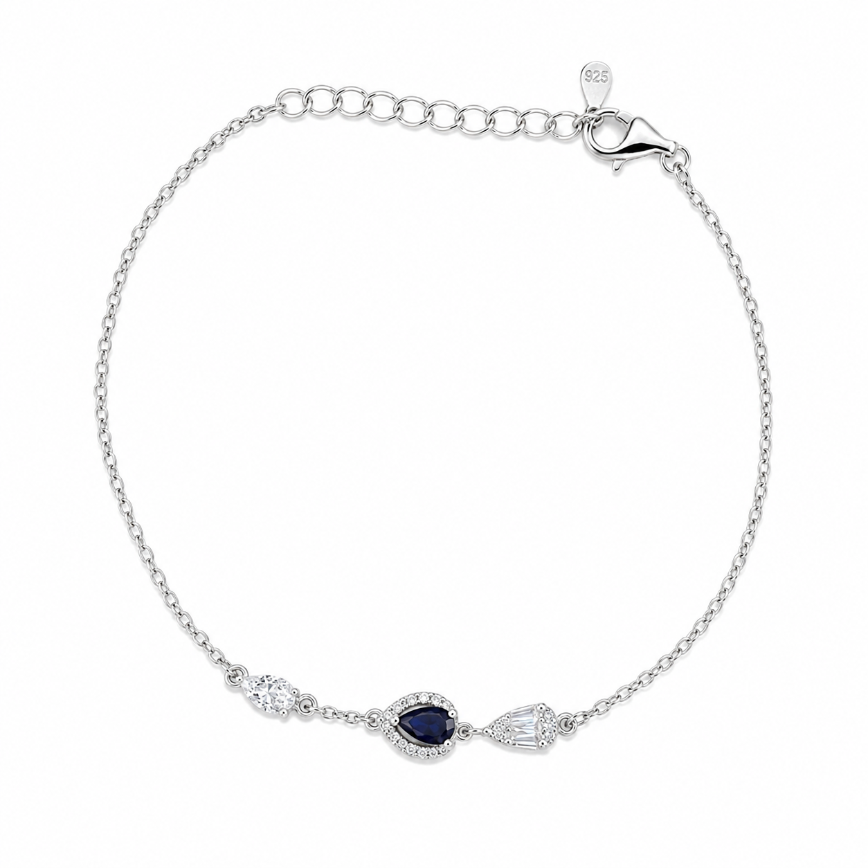 Blue-sapphire-CZ -Micro-bracelet