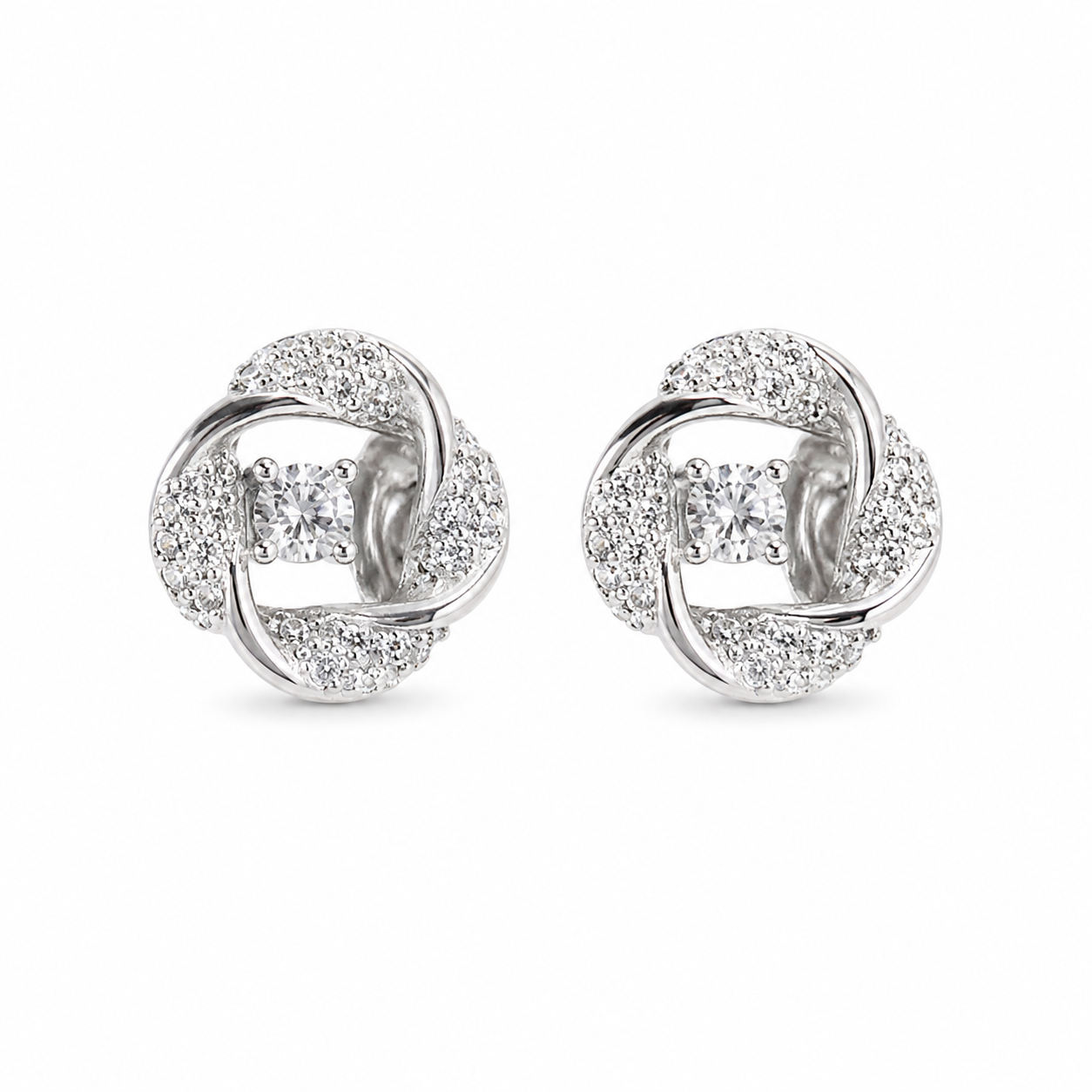 CZ Folded Stud