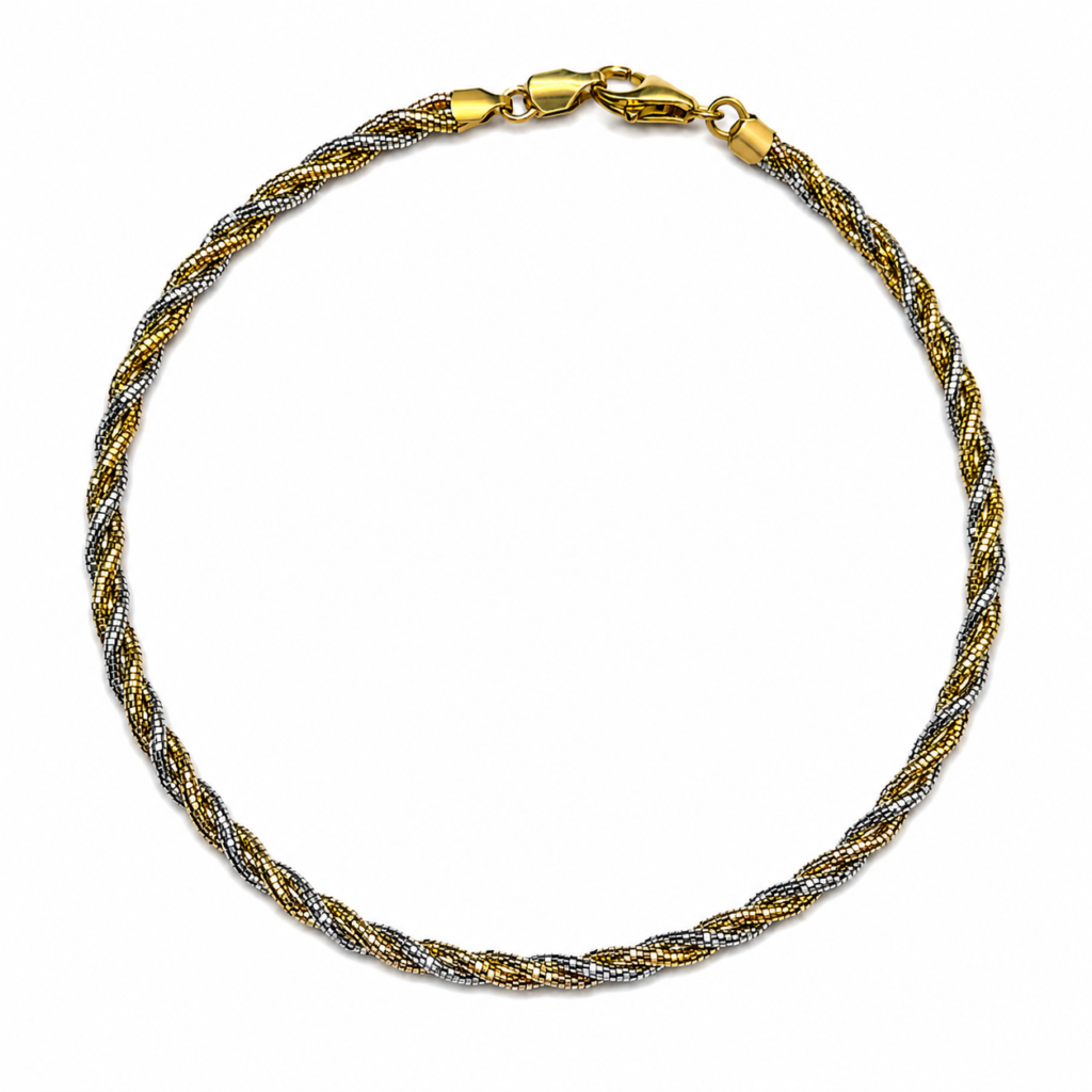 Twisted-mesh-anklet(single pcs)