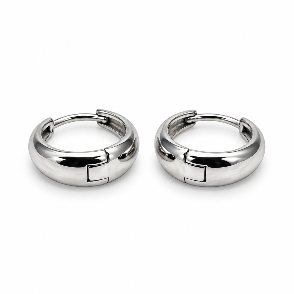 chunky-domed-earring