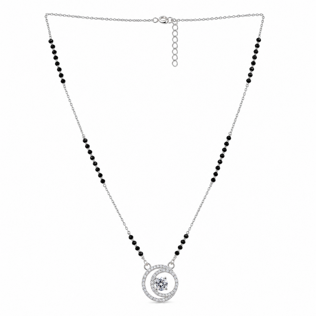 cirlce-pointer-CZ-mangalsutra