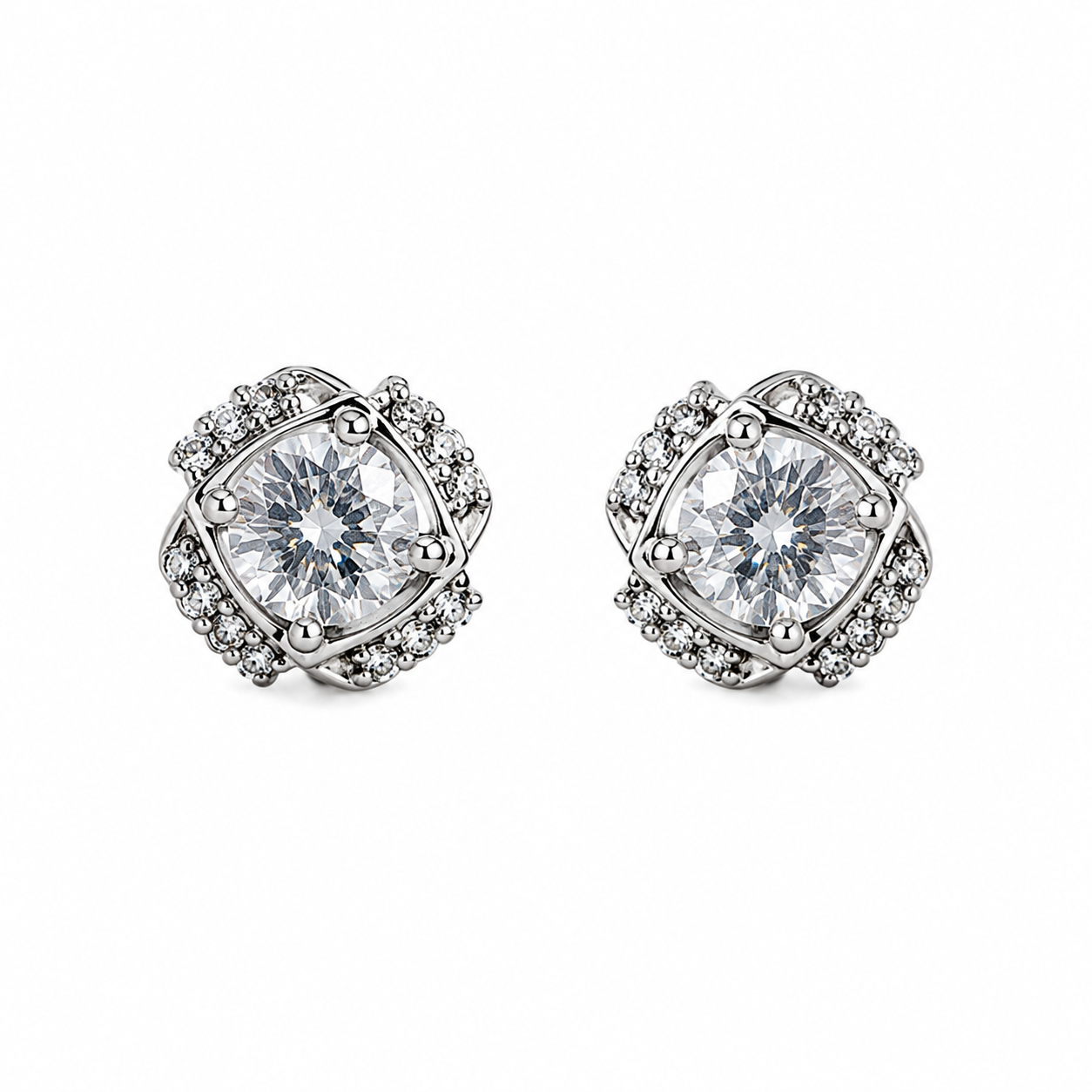 four cut pointer earring