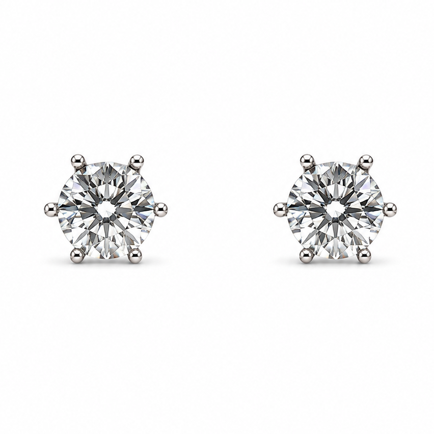 single solitaire stud
