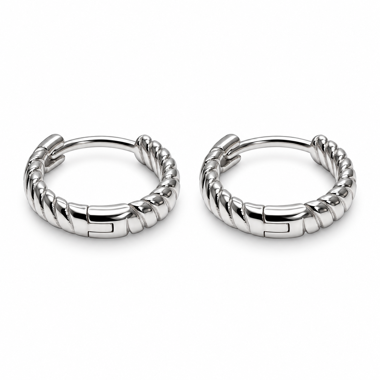 twisted-rope-earring-for-men-women